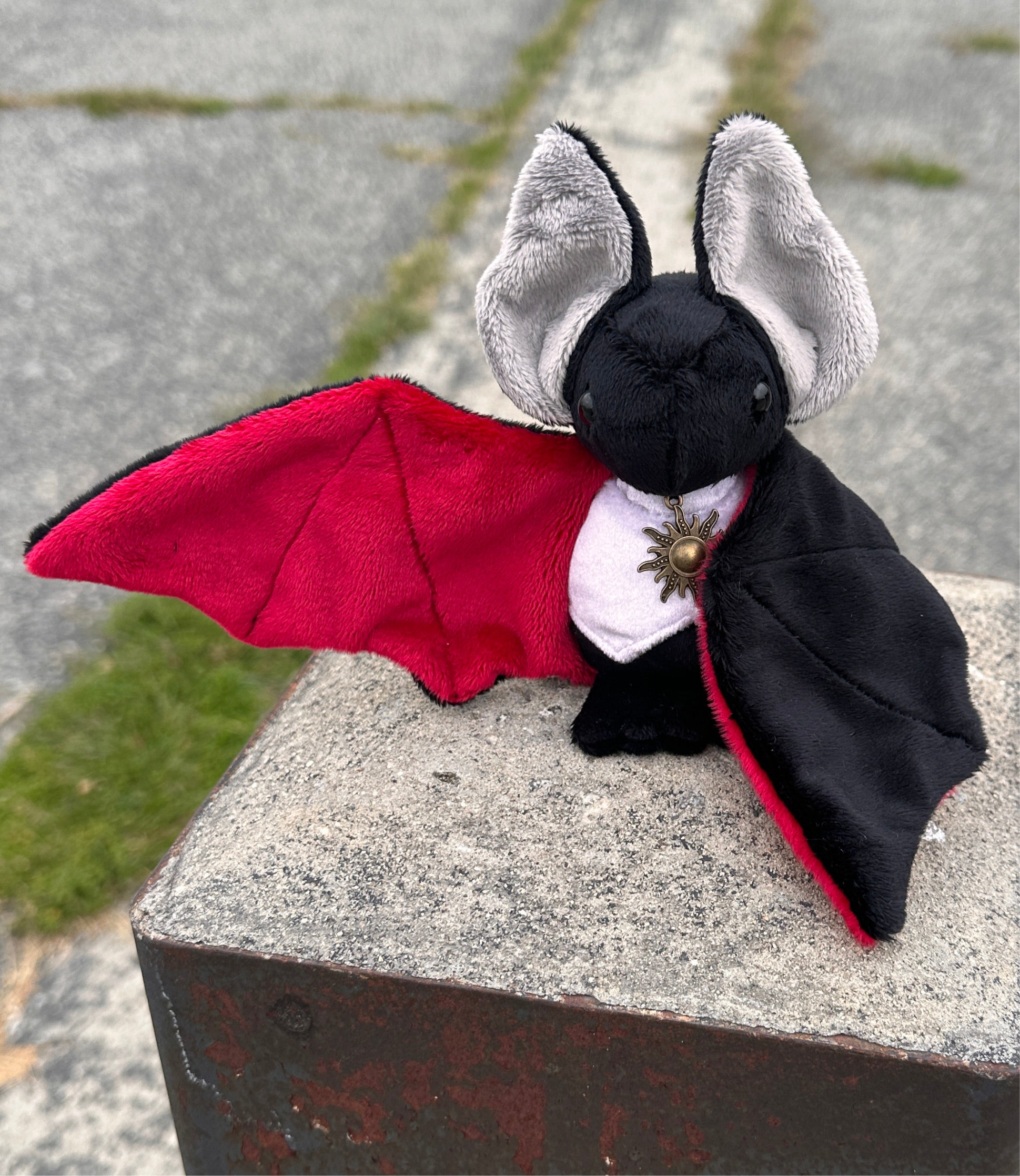 Baby Drac Spookling Bat Plushy