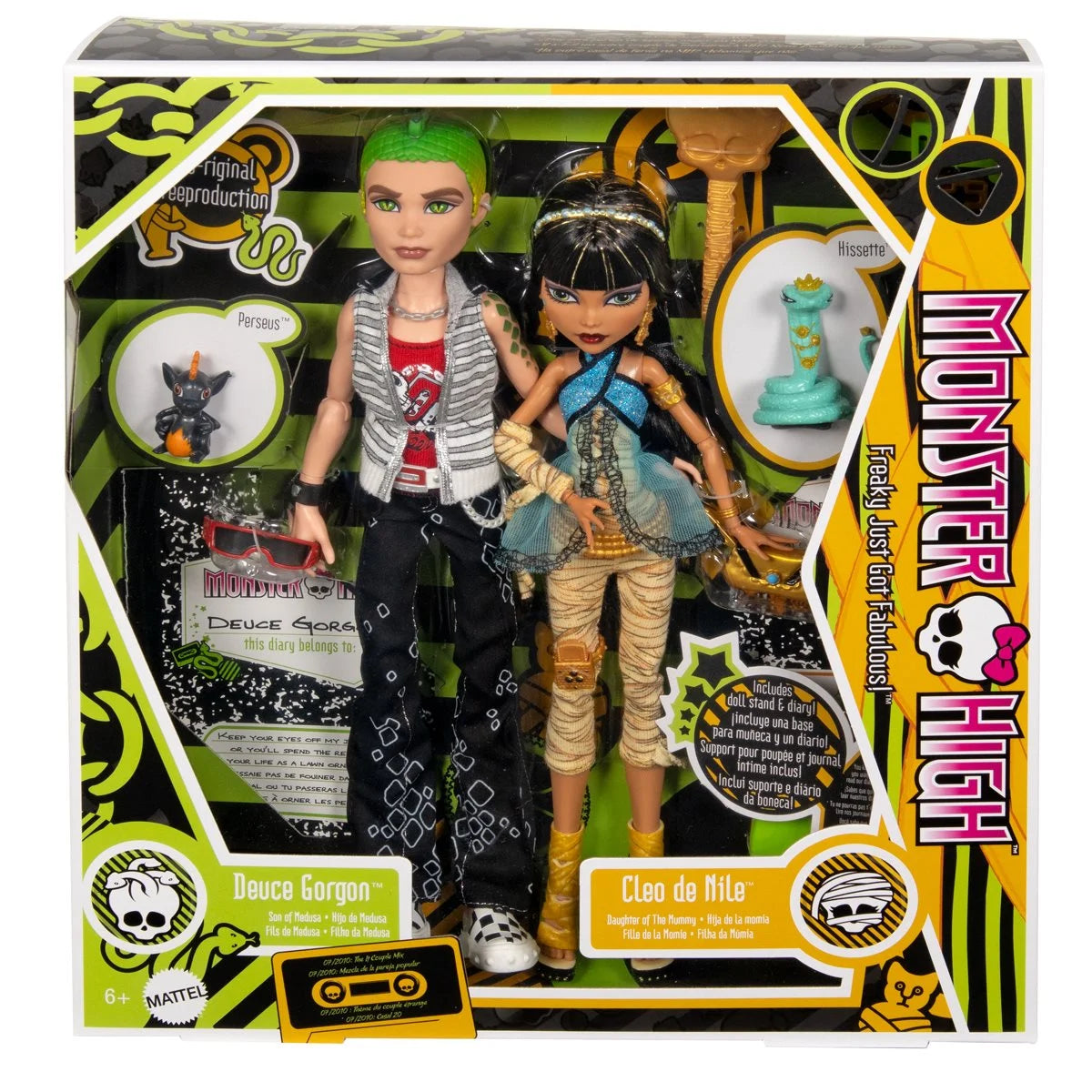 Booriginal Creeproduction Cleo De Nile and Deuce Gorgon Collectible Doll Set