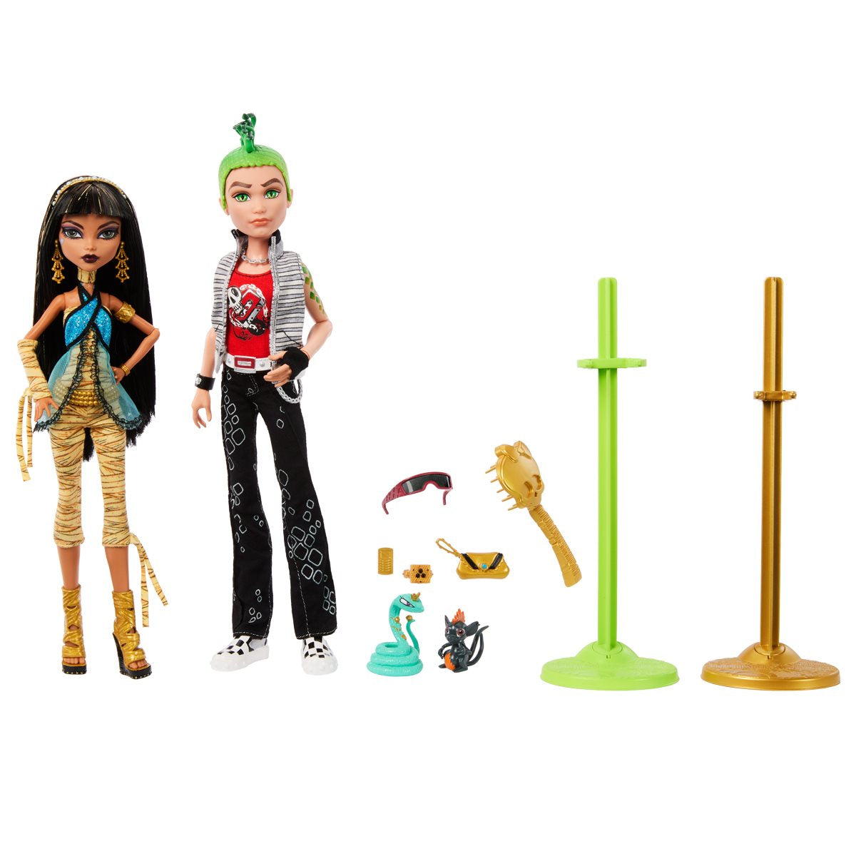 Booriginal Creeproduction Cleo De Nile and Deuce Gorgon Collectible Doll Set