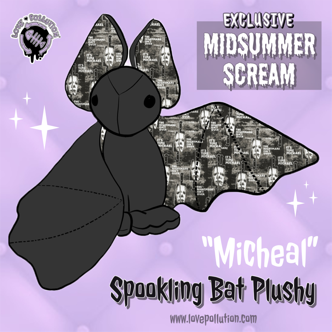 Micheal Spookling Bat Plushy