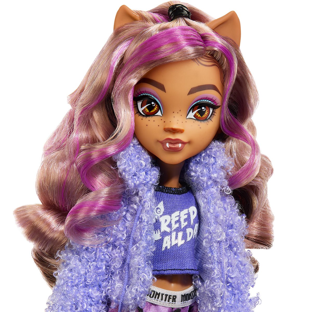MONSTER HIGH DOLL CLAWDEEN WITH KILLER STYLE DAUGHTER OF WEREWOLF