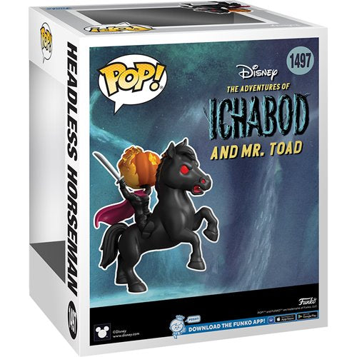 The Adventures of Ichabod and Mr. Toad Headless Horseman Deluxe Funko Pop!