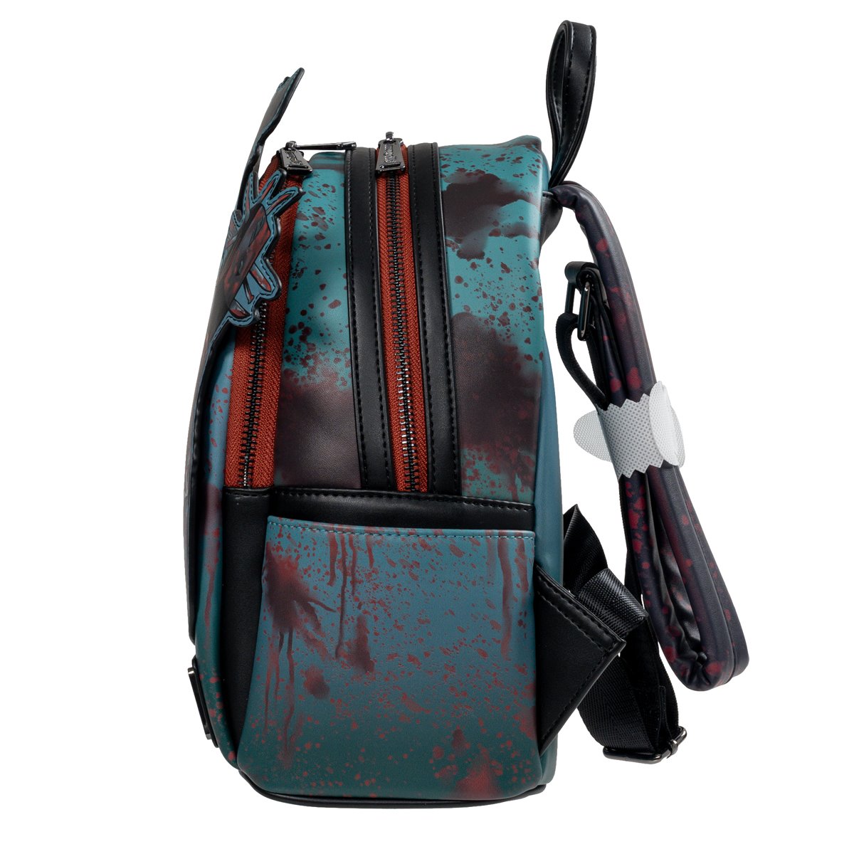 Terrifier Art the Clown Blood Splatter Glow-in-the-Dark Mini-Backpack - Entertainment Earth Exclusive