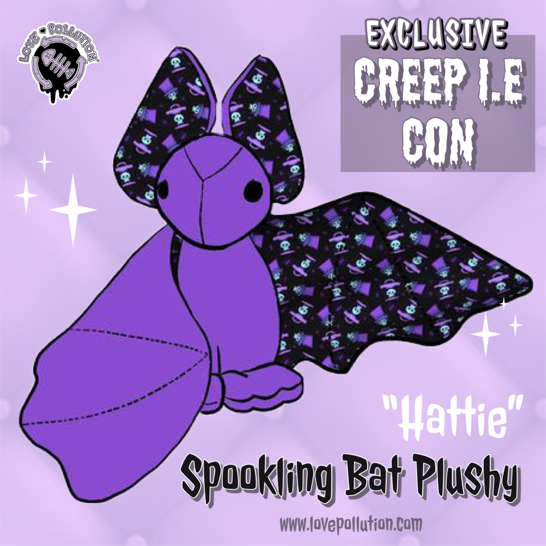 Hattie Monster Spookling Bat Plushy (Pre-order)