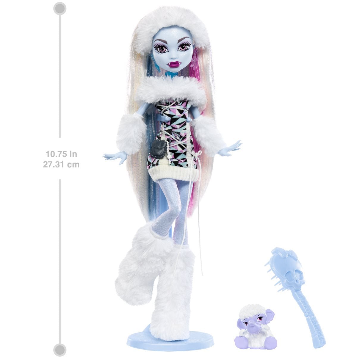 Booriginal Creeproduction Abbey Bominable Collectible Doll (straight tinsel hair )