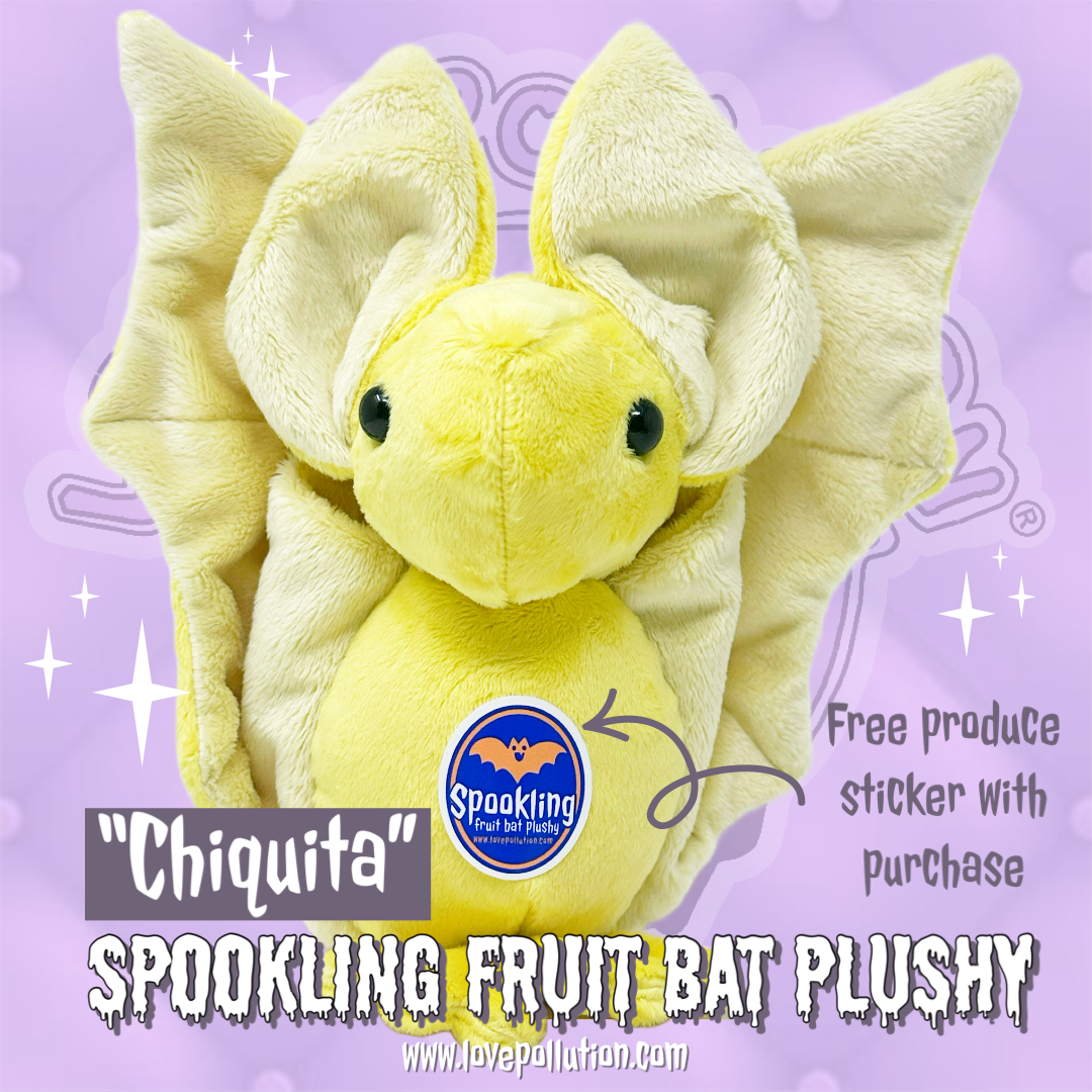 Chiquita Spookling Fruit Bat Plushy (Made to Order)
