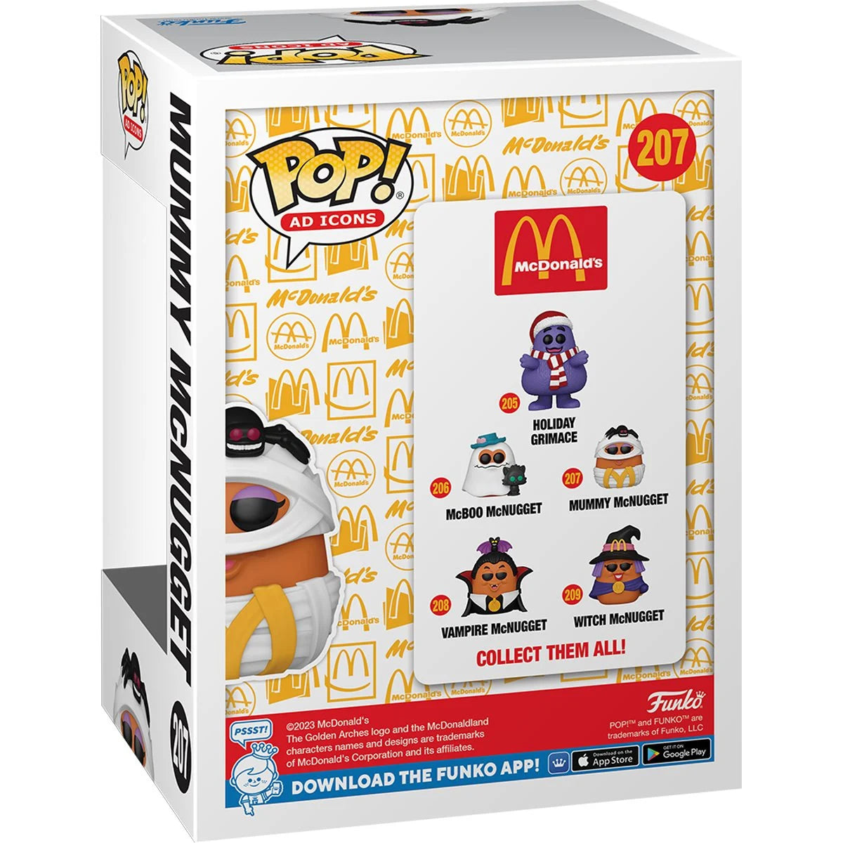McDonalds Halloween Mummy McNugget Funko Pop! Vinyl Figure