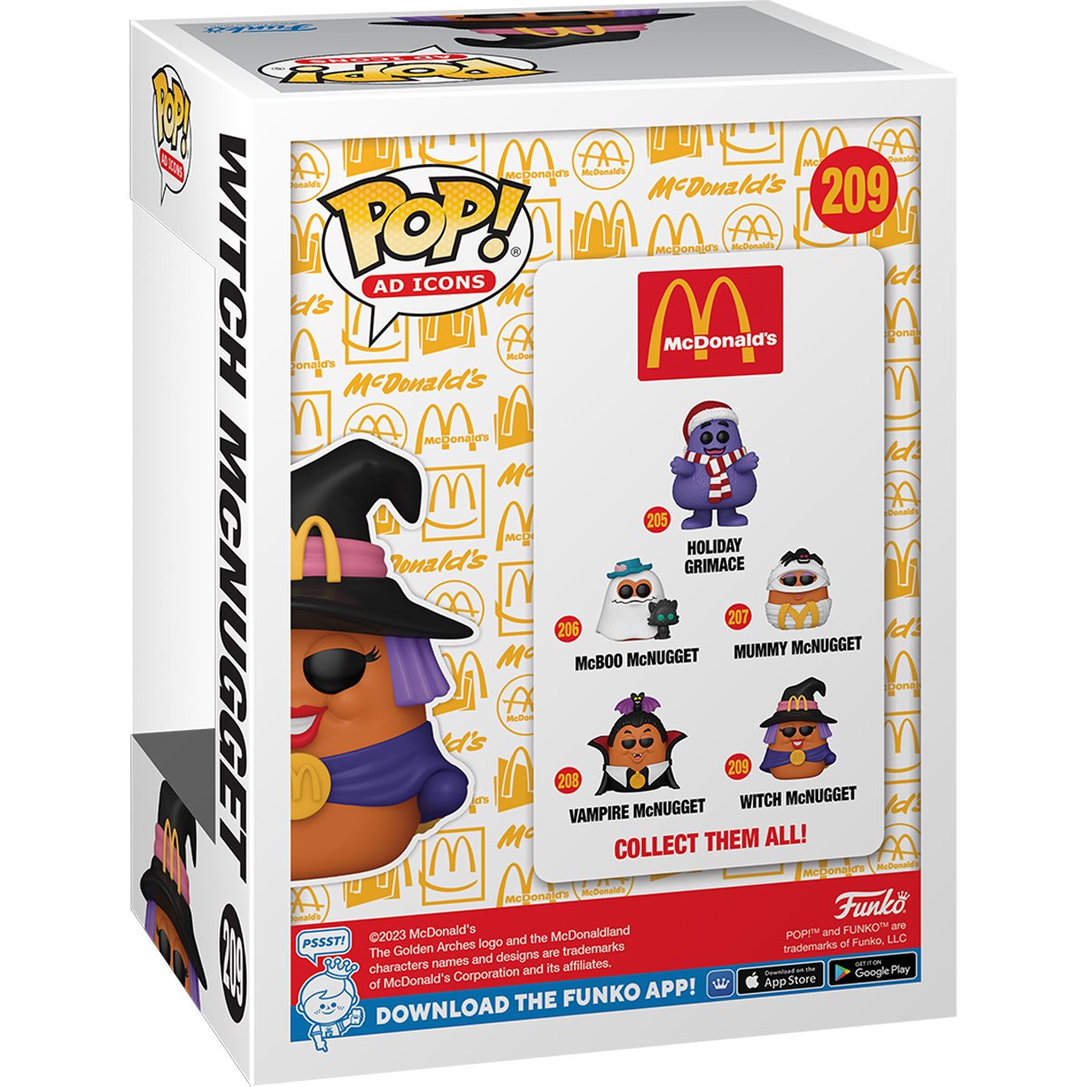McDonalds Halloween Witch McNugget  Funko Pop! Vinyl Figure