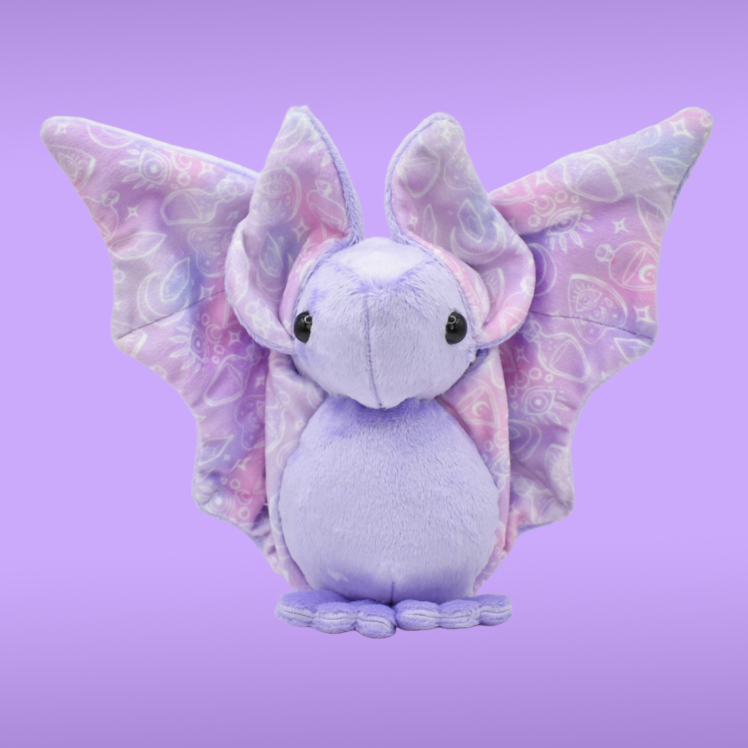 Spookling Pastel Witch Bat Plushy