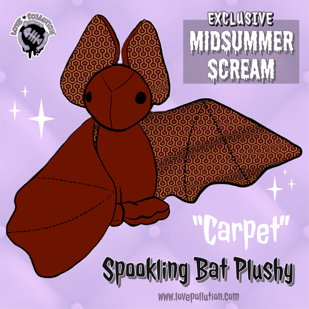 Carpet Spookling Bat Plushy (Preorder)