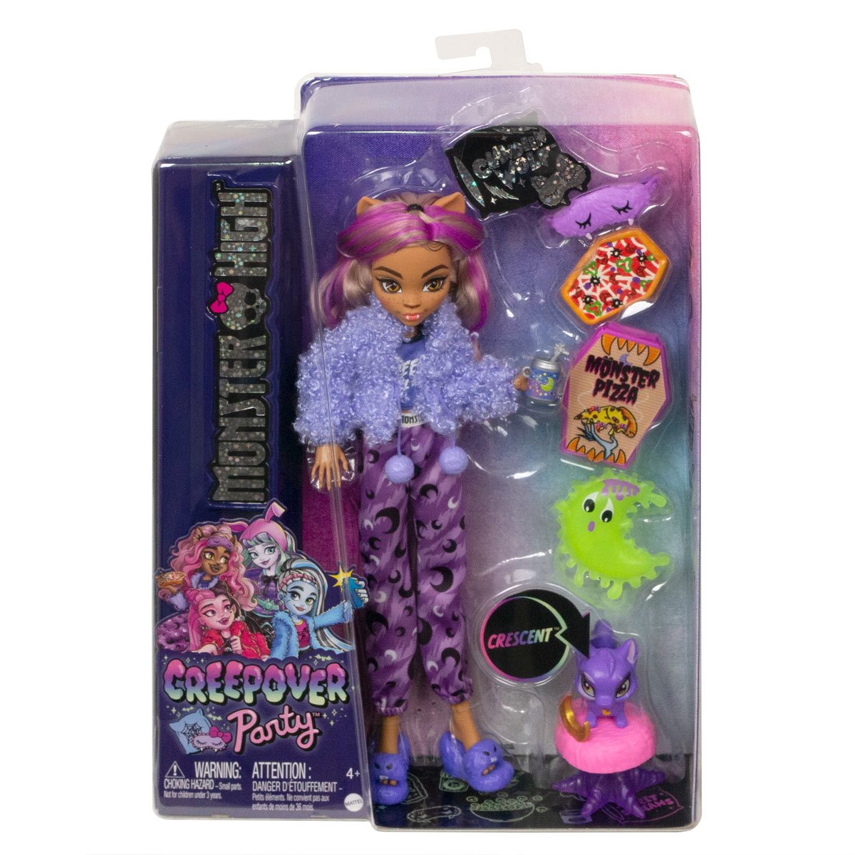 Creepover Party Clawdeen Doll (Scratched Packaging)